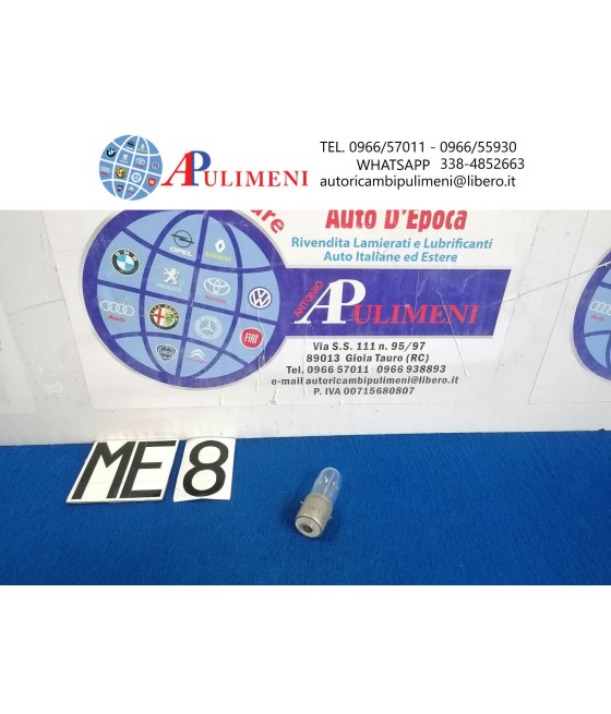 LAMPADINA FARO FANALE 6V 5W...