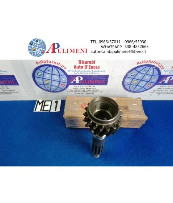 ALBERO FRIZIONE CAMBIO (Z 18 FORO-44,5 L-267 1° S.) OM CERBIATTO DAINO LEONCINO 