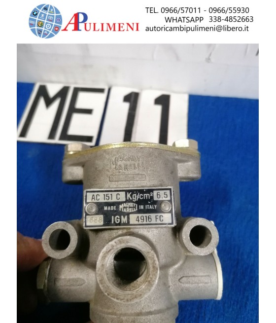 VALVOLA RIDUTTORE PRESSIONE ARIA FIAT OM IVECO 300PC