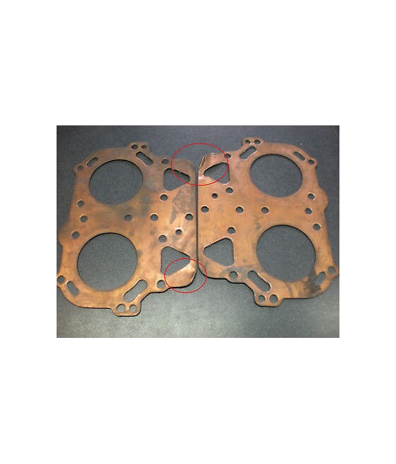 GUARNIZIONE TESTATA (HEAD GASKET) LANCIA FLAVIA 1500 HALLS (IN RAME) ø83,5mm
